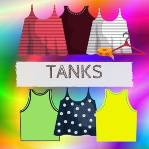 TANKS MUSCLE TEES WIFE BEATERS SLEEVELESS